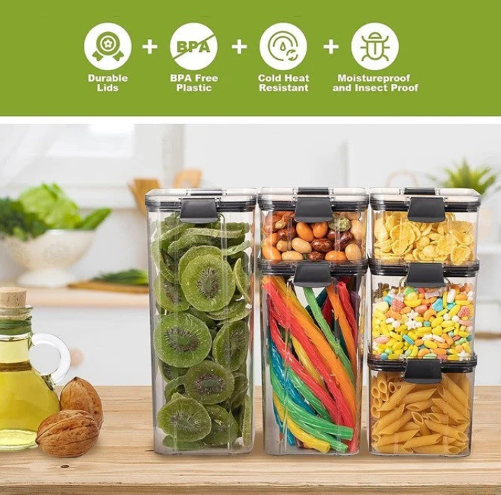 Air-Tight Kitchen Storage Containers