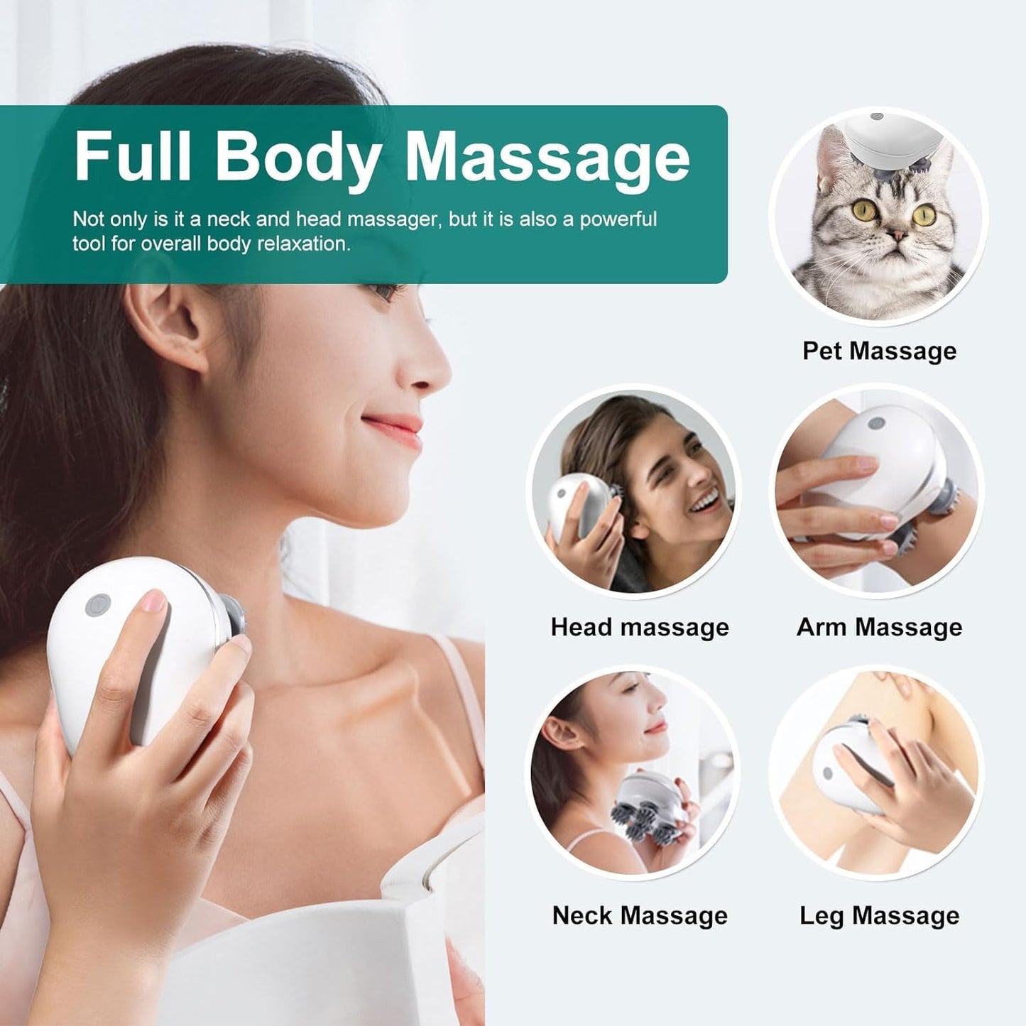 Electric Scalp & Body Massager