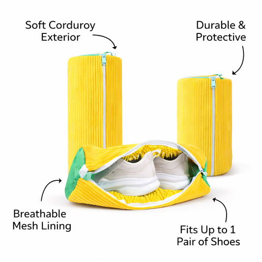 Premium Travel Shoe Storage Organizer Bag –  Dustproof & Space Saving